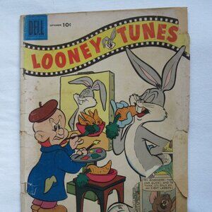 1955 Dell Comic Book: Looney Tunes #167, 10c cover